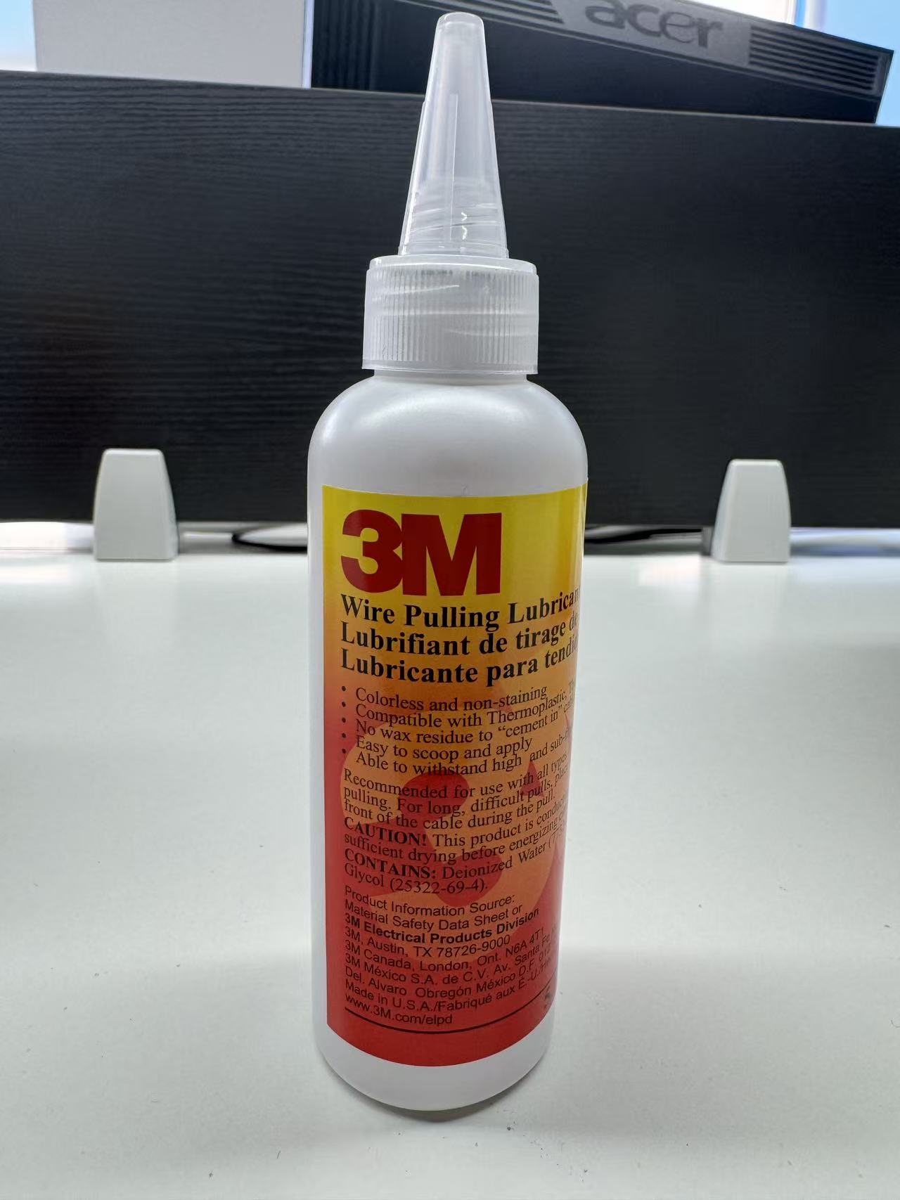 3M WL-1 电缆拉线润滑剂 150ml 便携装实拍